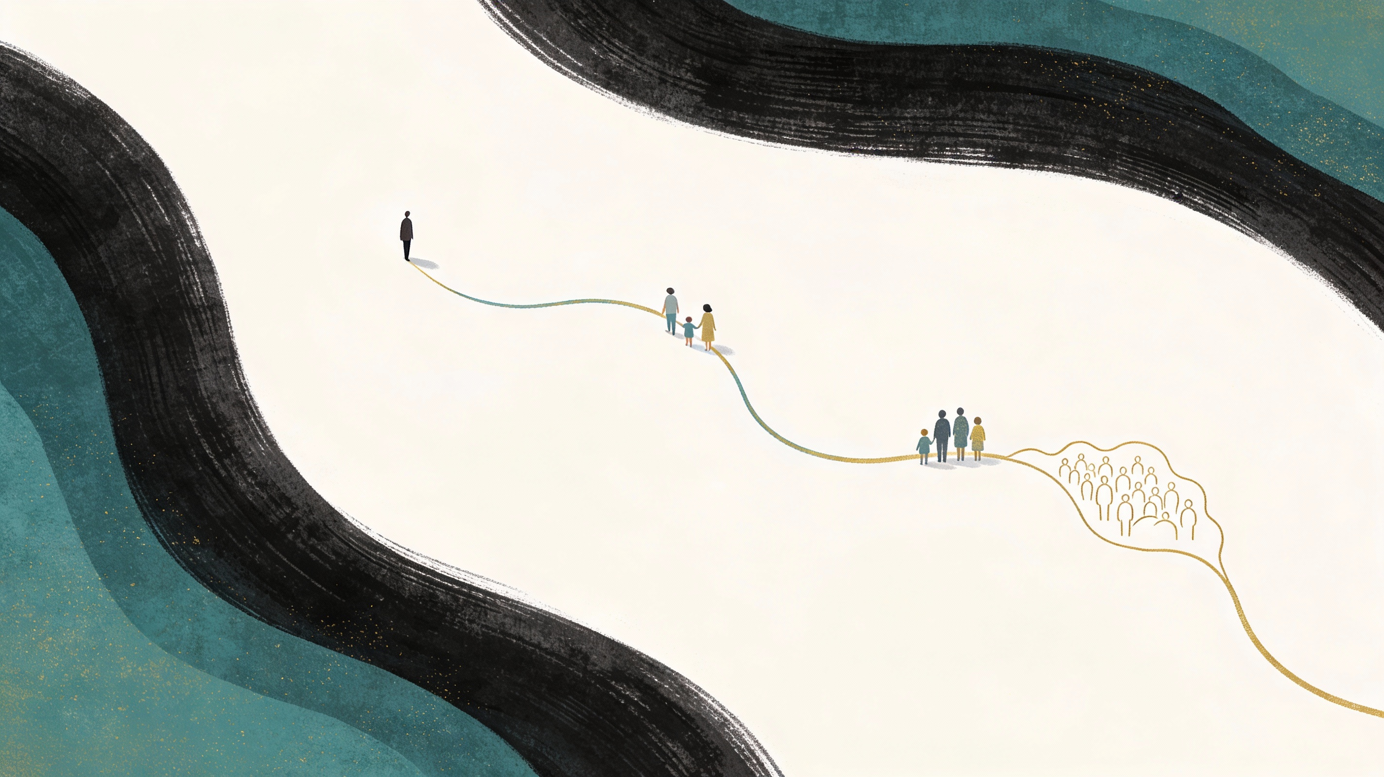 Abstract image representing a source of change